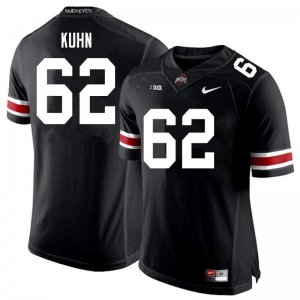 Men's Ohio State Buckeyes #62 Chris Kuhn Black Nike NCAA College Football Jersey For Sale WGM0044EJ